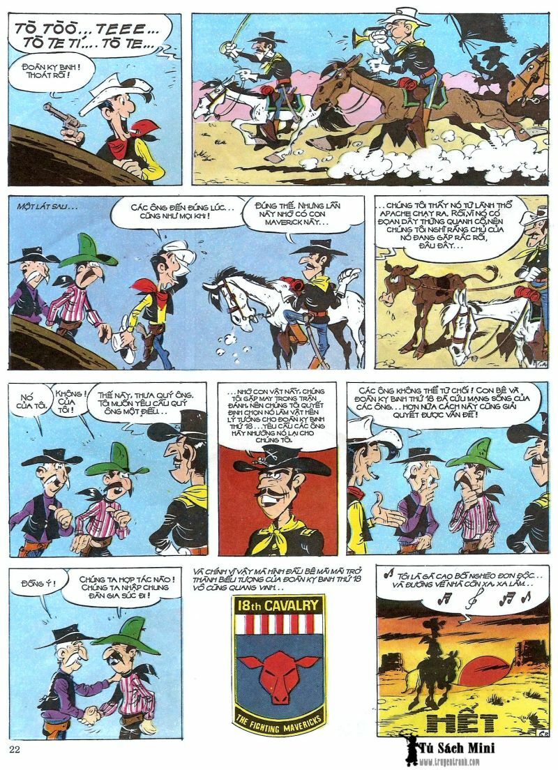 Lucky Luke: Chapter 26: - Bay Cau Chuyen