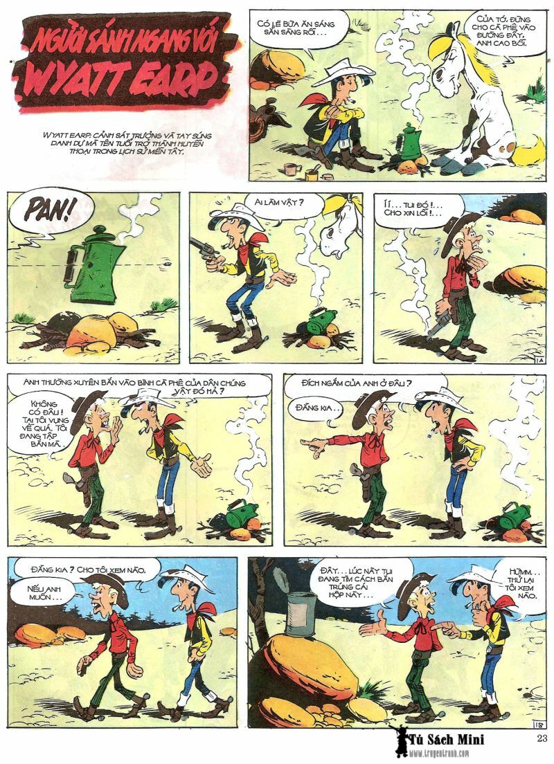 Lucky Luke: Chapter 26: - Bay Cau Chuyen