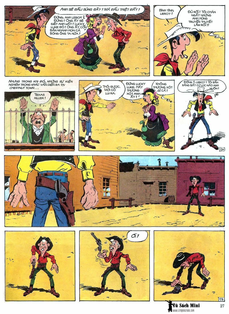 Lucky Luke: Chapter 26: - Bay Cau Chuyen
