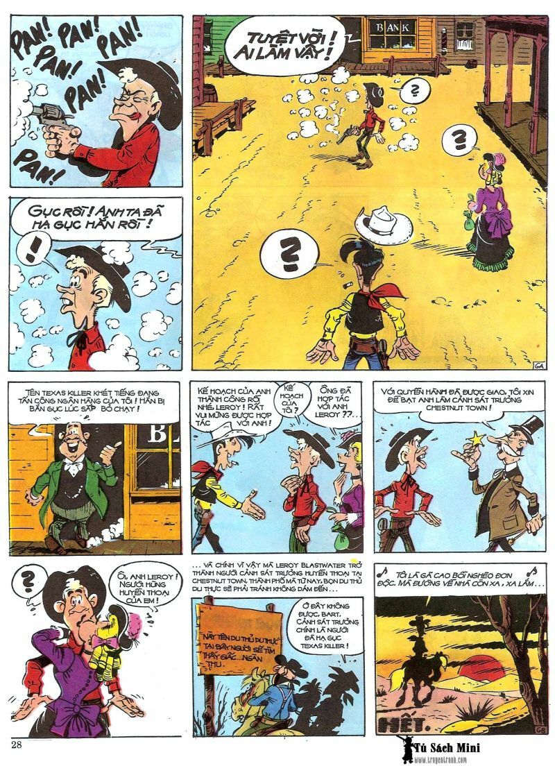 Lucky Luke: Chapter 26: - Bay Cau Chuyen