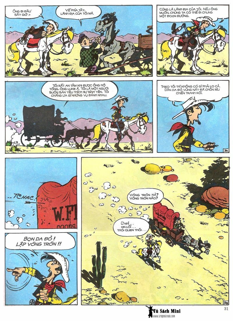 Lucky Luke: Chapter 26: - Bay Cau Chuyen