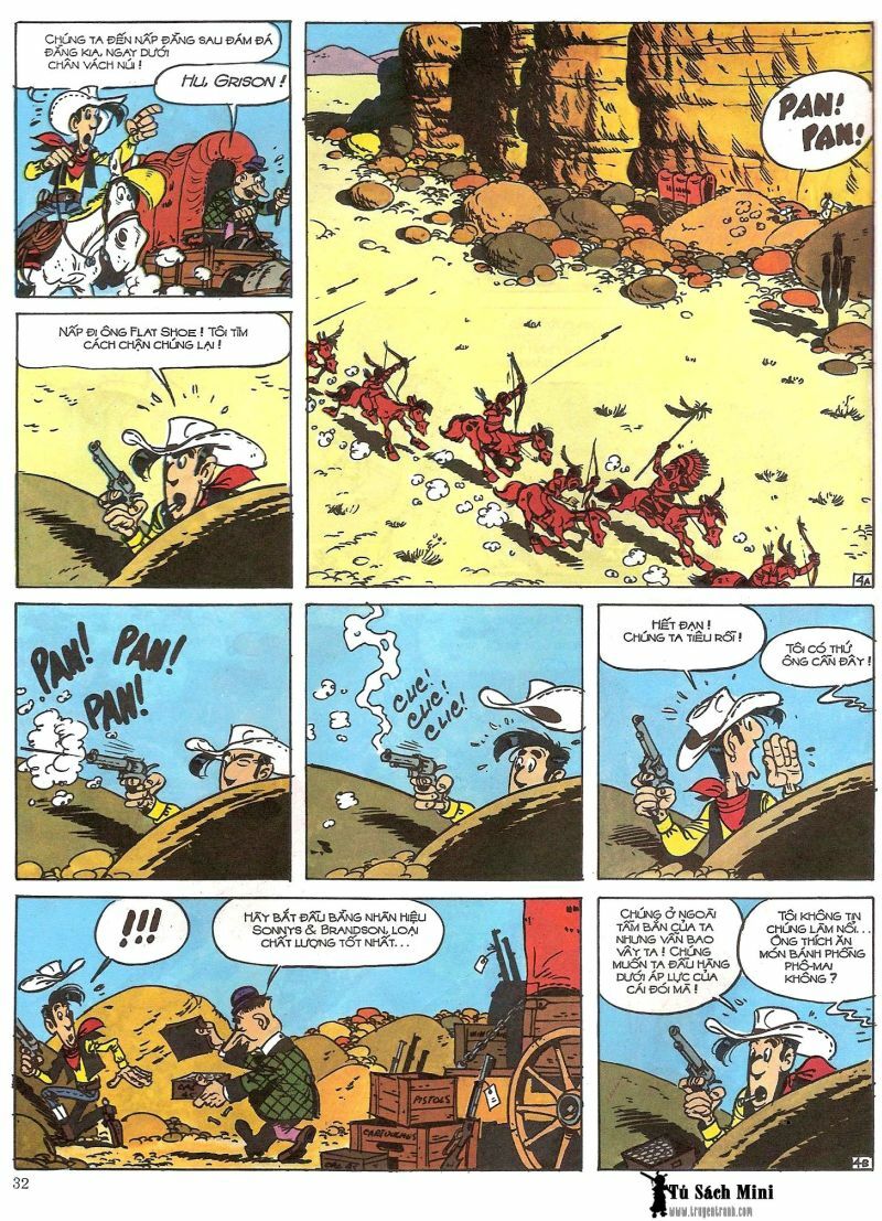 Lucky Luke: Chapter 26: - Bay Cau Chuyen