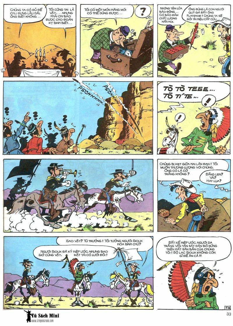 Lucky Luke: Chapter 26: - Bay Cau Chuyen