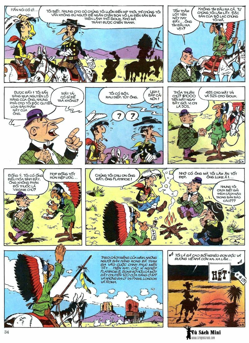 Lucky Luke: Chapter 26: - Bay Cau Chuyen
