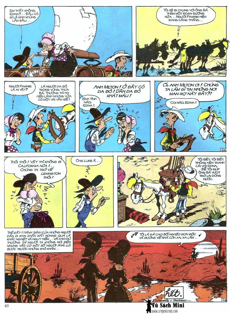Lucky Luke: Chapter 26: - Bay Cau Chuyen