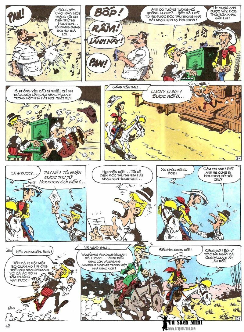Lucky Luke: Chapter 26: - Bay Cau Chuyen