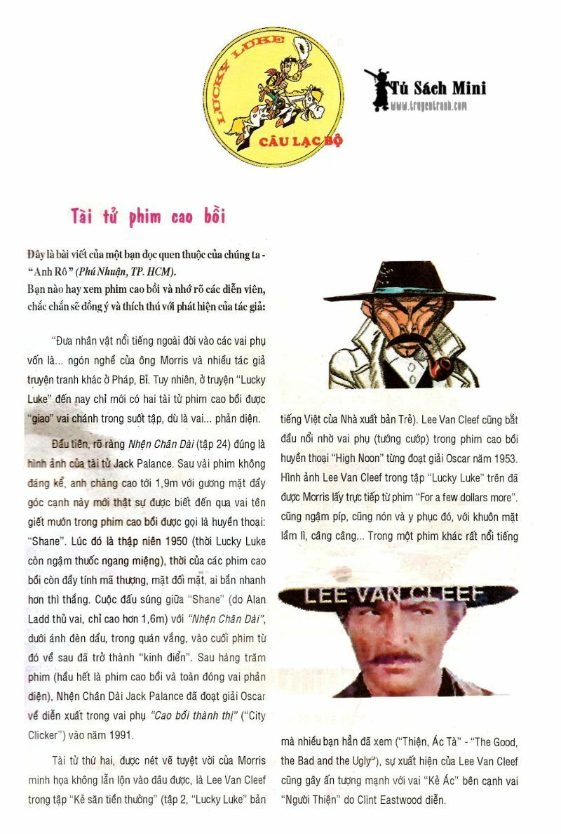 Lucky Luke: Chapter 26: - Bay Cau Chuyen