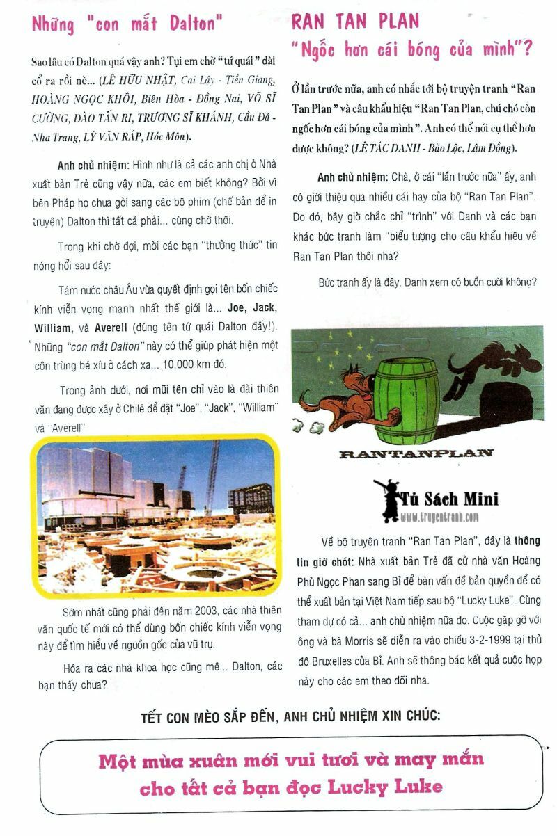 Lucky Luke: Chapter 26: - Bay Cau Chuyen