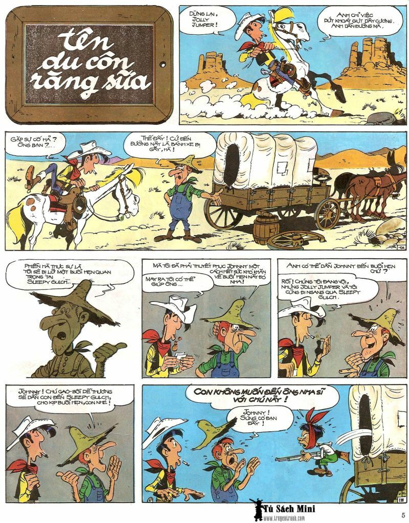 Lucky Luke: Chapter 26: - Bay Cau Chuyen