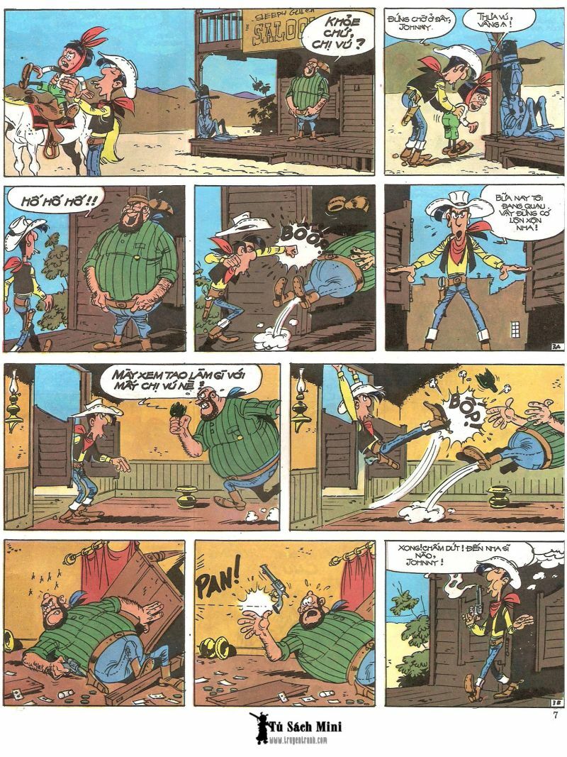 Lucky Luke: Chapter 26: - Bay Cau Chuyen