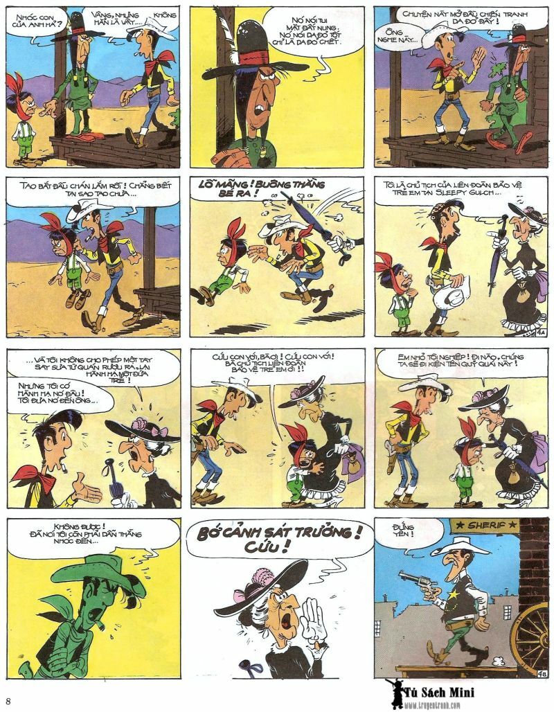 Lucky Luke: Chapter 26: - Bay Cau Chuyen
