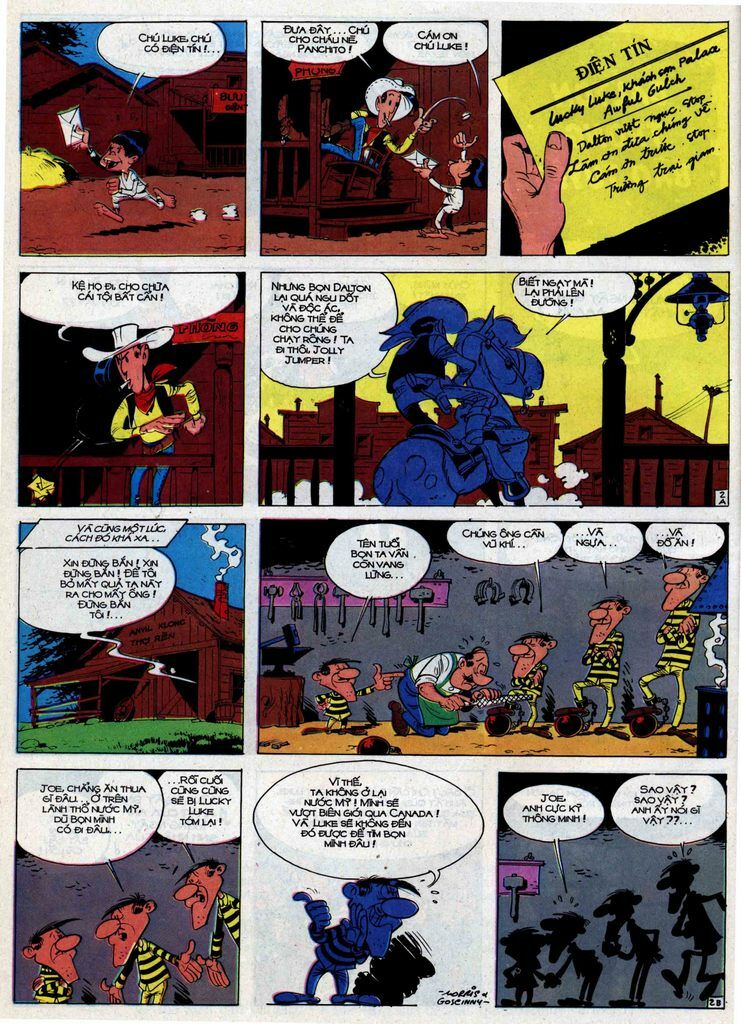 Lucky Luke: Chapter 30: - Dalton Trong Bao Tuyet