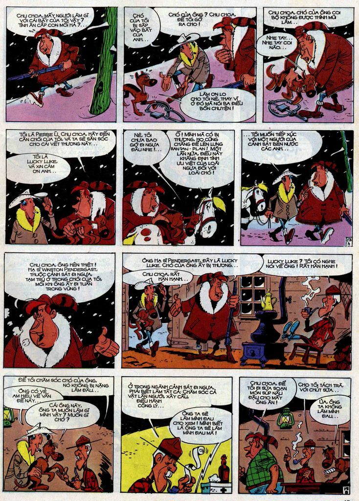 Lucky Luke: Chapter 30: - Dalton Trong Bao Tuyet
