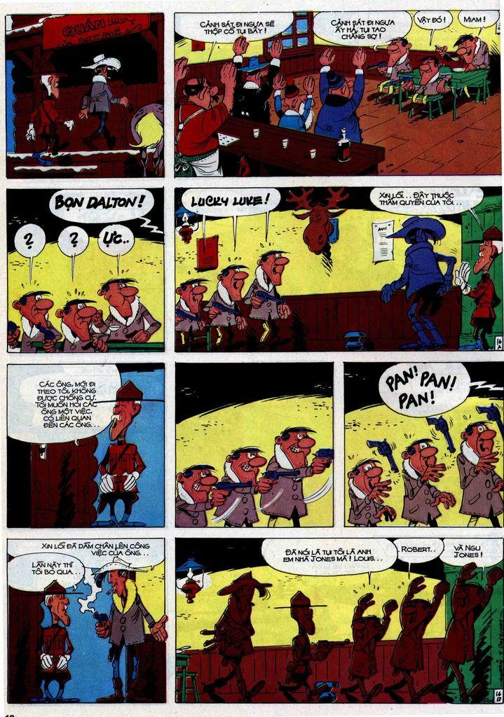 Lucky Luke: Chapter 30: - Dalton Trong Bao Tuyet