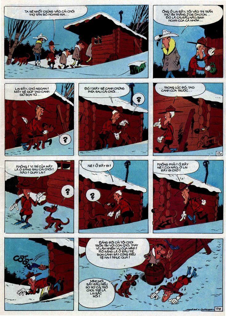Lucky Luke: Chapter 30: - Dalton Trong Bao Tuyet