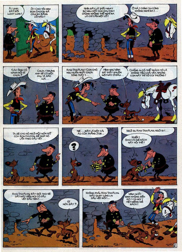 Lucky Luke: Chapter 30: - Dalton Trong Bao Tuyet