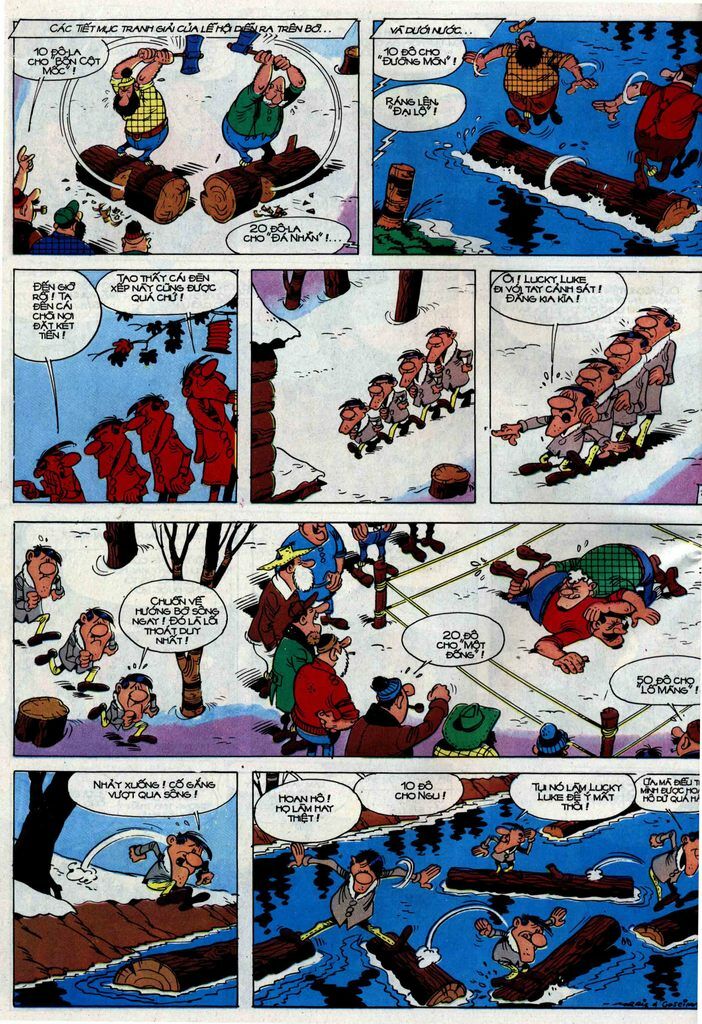 Lucky Luke: Chapter 30: - Dalton Trong Bao Tuyet