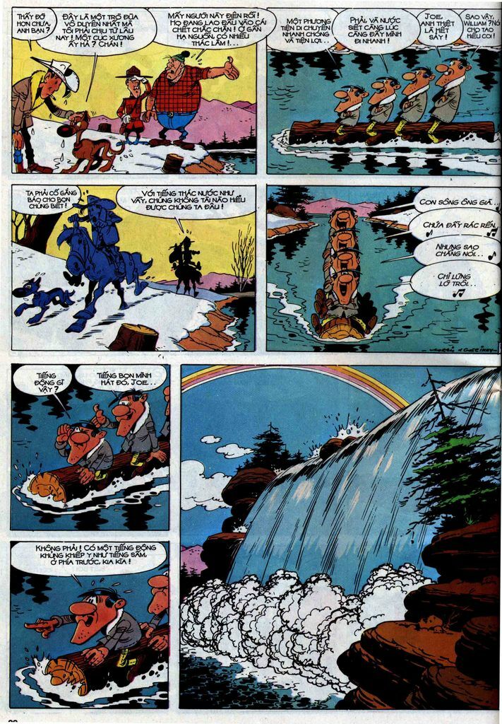 Lucky Luke: Chapter 30: - Dalton Trong Bao Tuyet