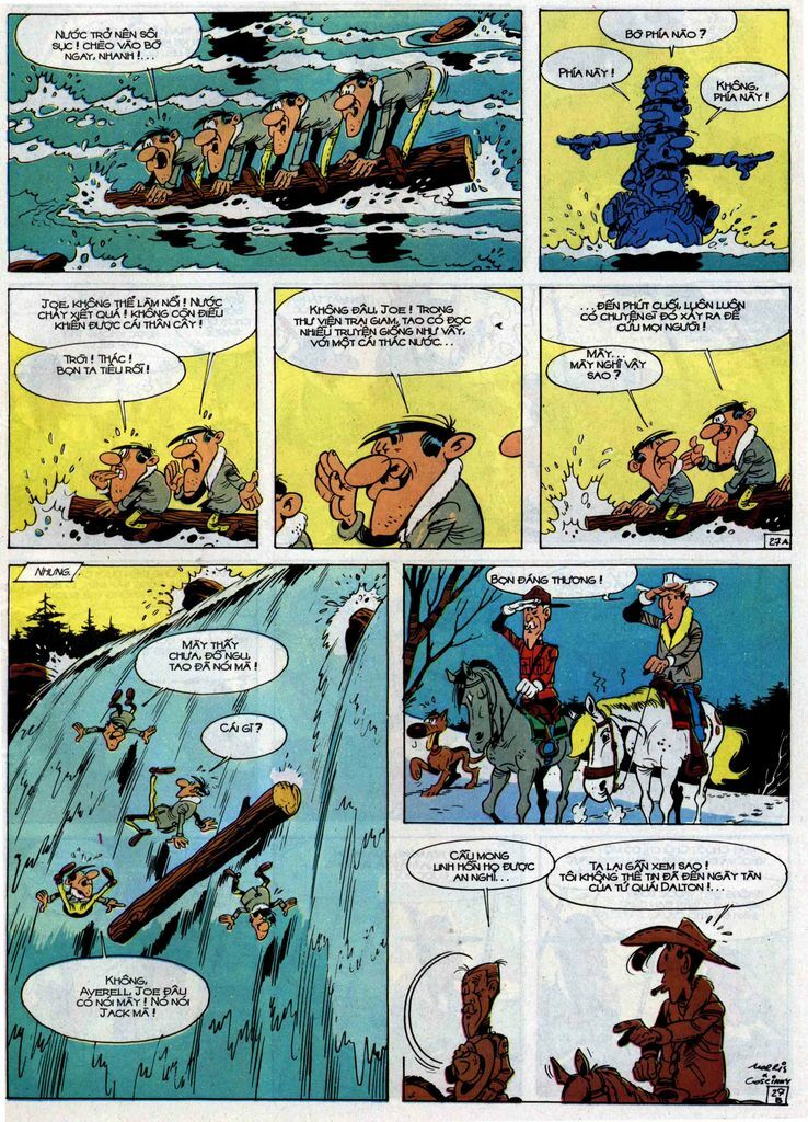 Lucky Luke: Chapter 30: - Dalton Trong Bao Tuyet