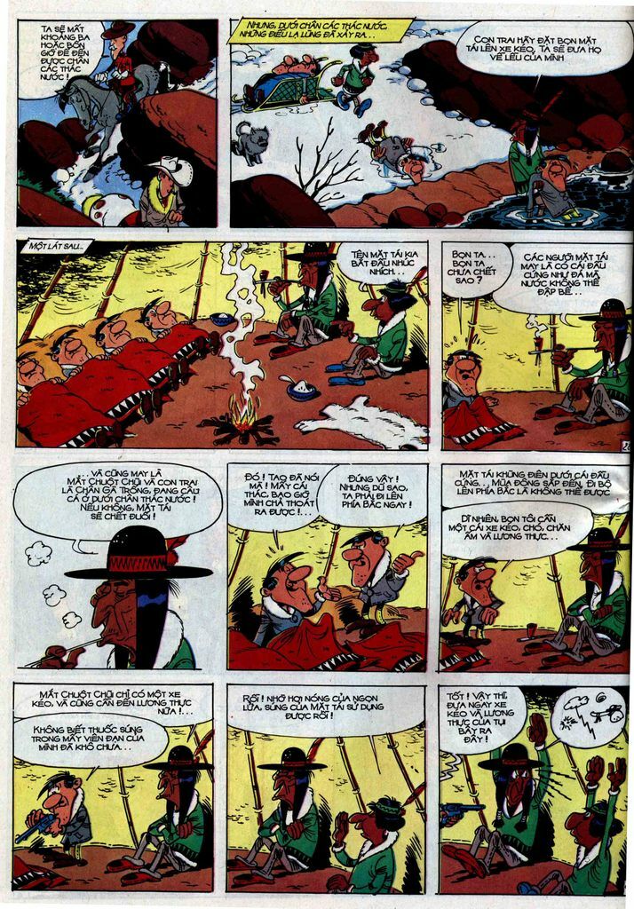 Lucky Luke: Chapter 30: - Dalton Trong Bao Tuyet
