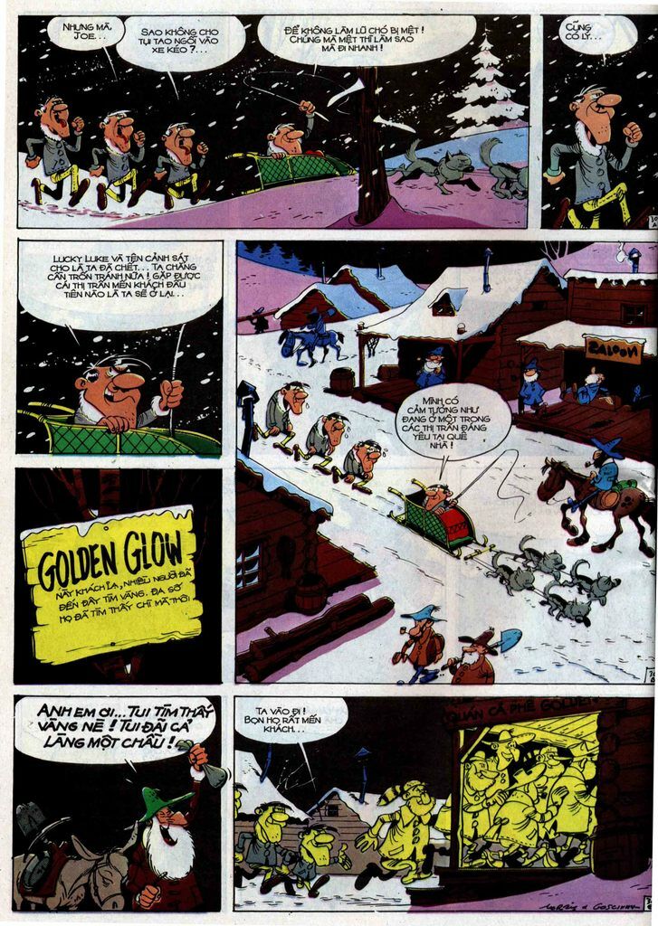 Lucky Luke: Chapter 30: - Dalton Trong Bao Tuyet