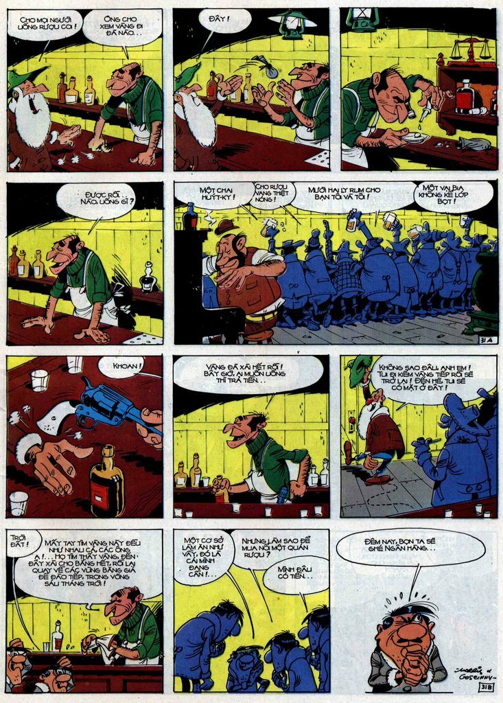 Lucky Luke: Chapter 30: - Dalton Trong Bao Tuyet