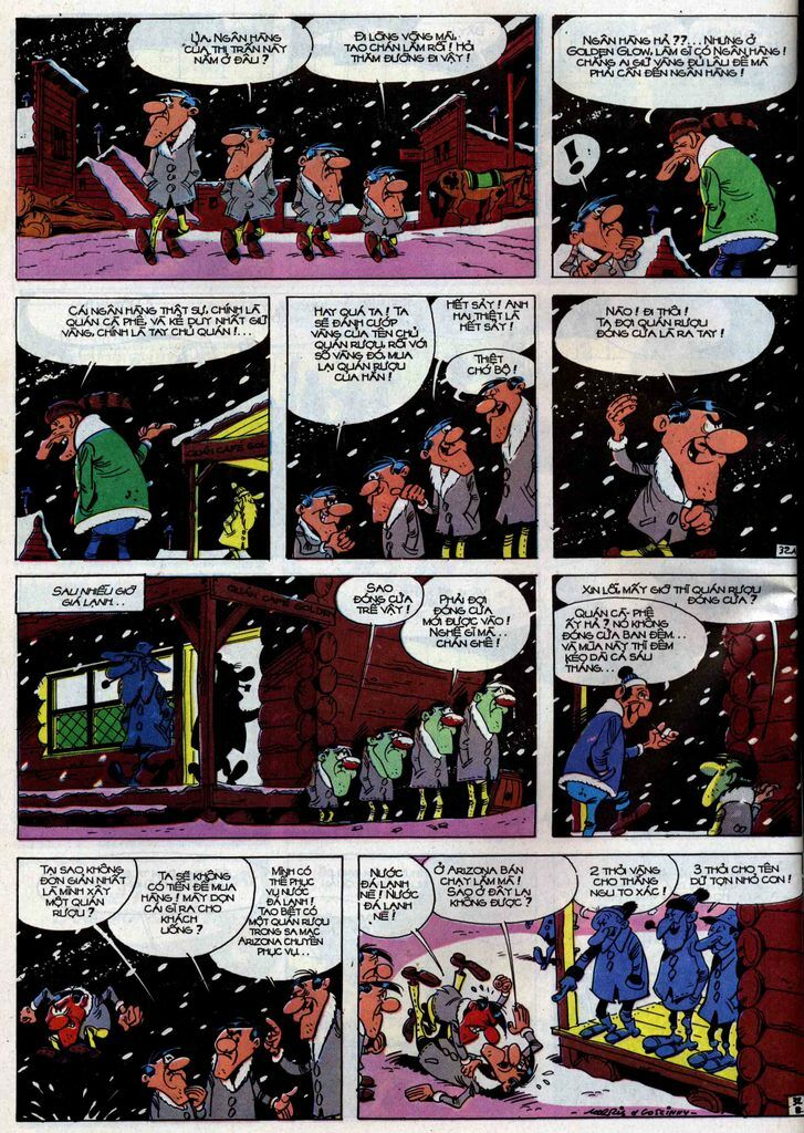 Lucky Luke: Chapter 30: - Dalton Trong Bao Tuyet