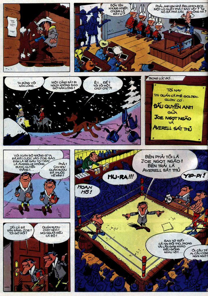 Lucky Luke: Chapter 30: - Dalton Trong Bao Tuyet