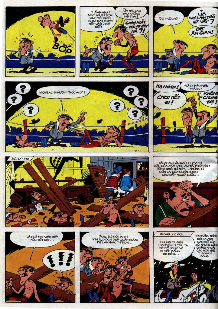 Lucky Luke: Chapter 30: - Dalton Trong Bao Tuyet