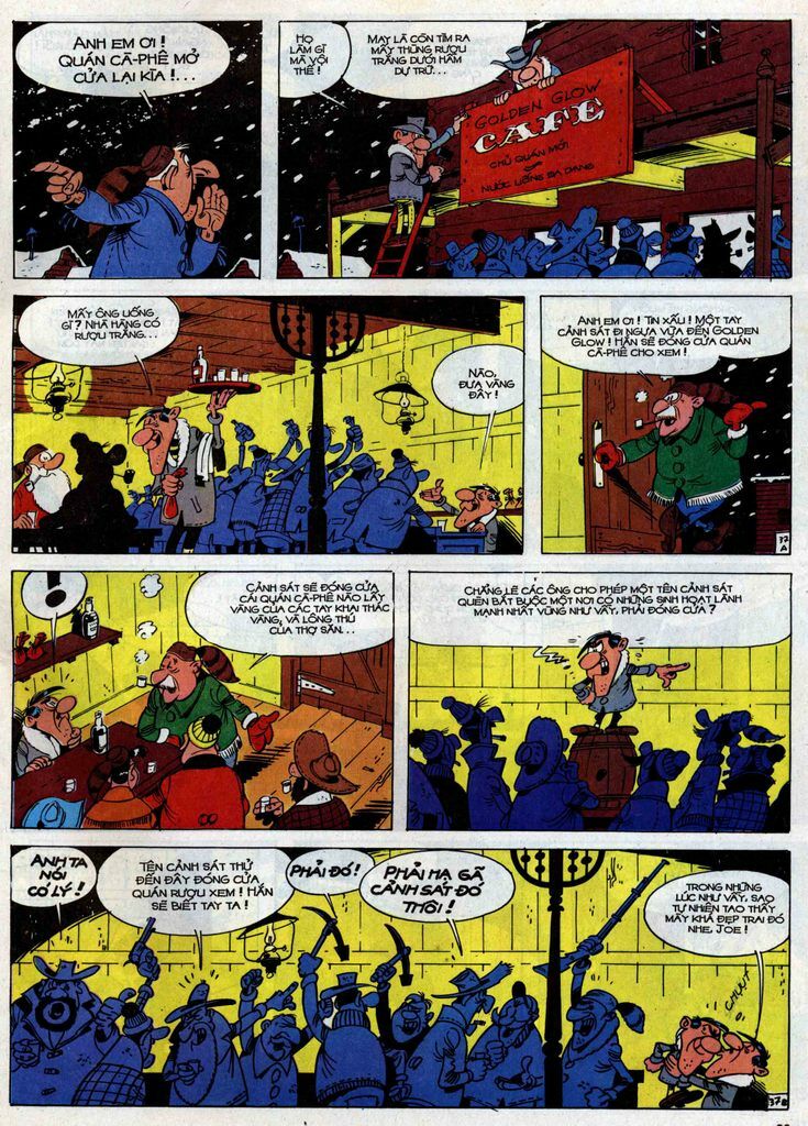 Lucky Luke: Chapter 30: - Dalton Trong Bao Tuyet
