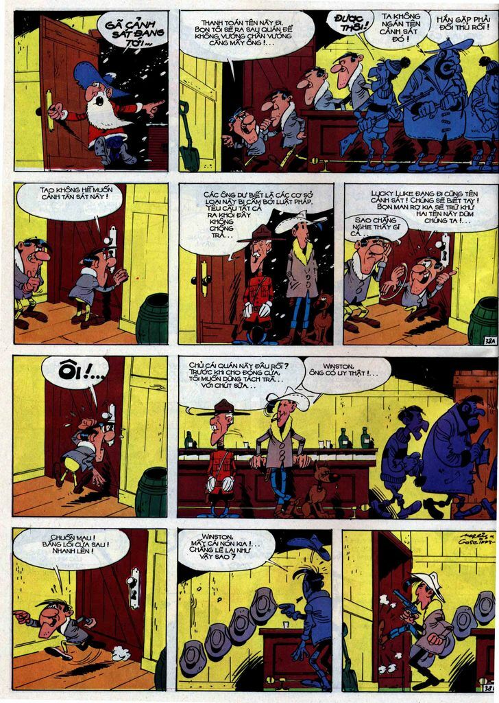 Lucky Luke: Chapter 30: - Dalton Trong Bao Tuyet