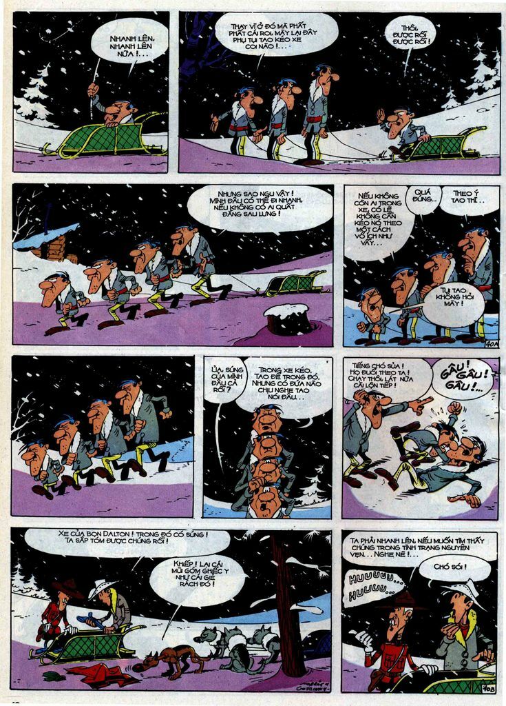 Lucky Luke: Chapter 30: - Dalton Trong Bao Tuyet