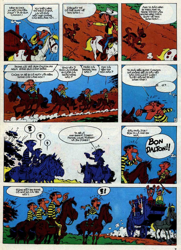 Lucky Luke: Chapter 30: - Dalton Trong Bao Tuyet