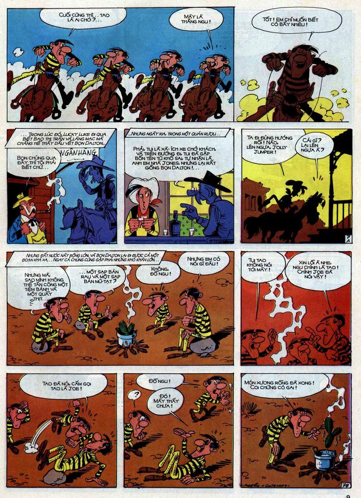 Lucky Luke: Chapter 30: - Dalton Trong Bao Tuyet