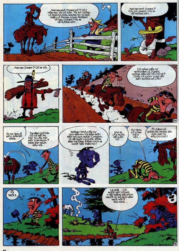 Lucky Luke: Chapter 30: - Dalton Trong Bao Tuyet