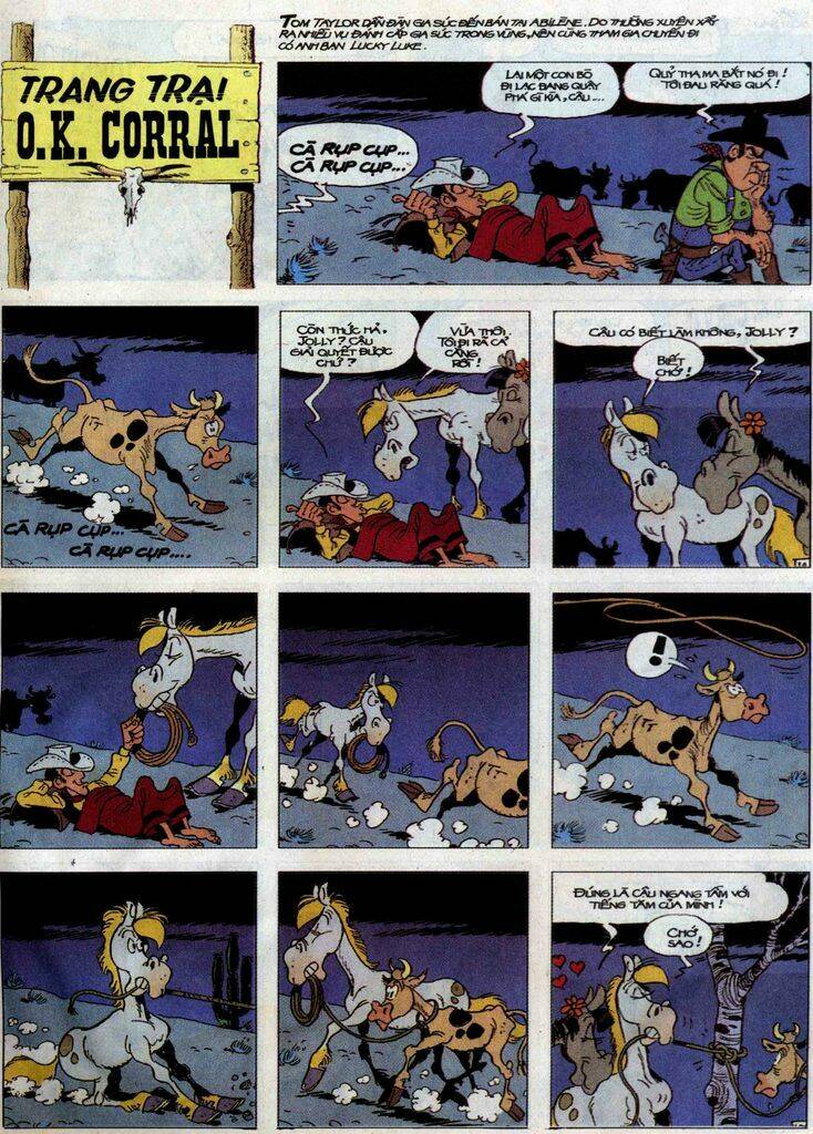 Lucky Luke: Chapter 63: - Trang Trai O.K. coral