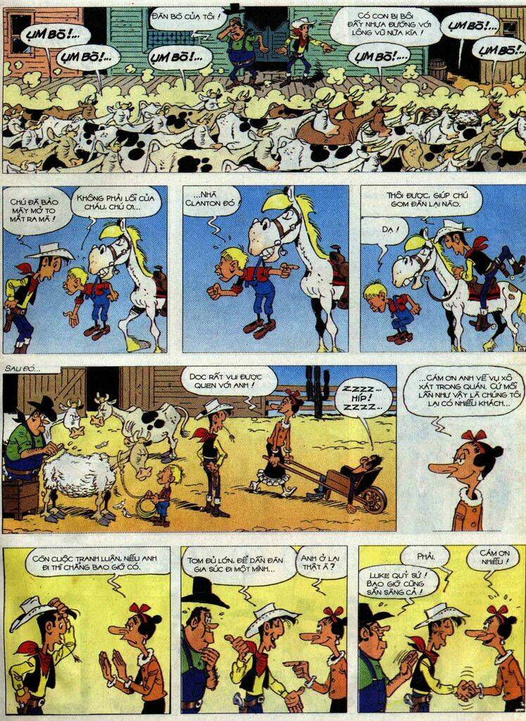 Lucky Luke: Chapter 63: - Trang Trai O.K. coral