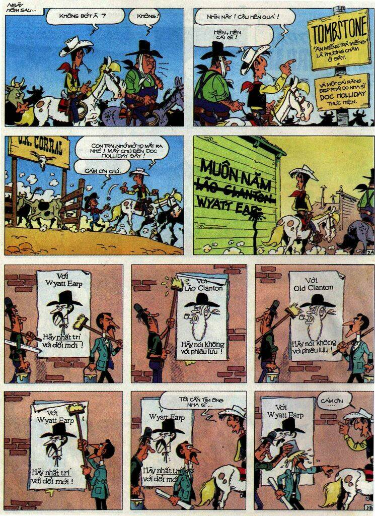 Lucky Luke: Chapter 63: - Trang Trai O.K. coral