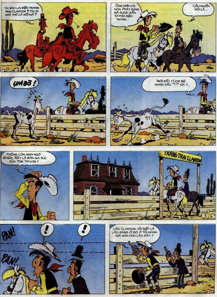 Lucky Luke: Chapter 63: - Trang Trai O.K. coral
