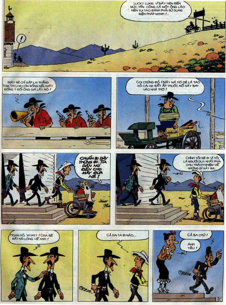Lucky Luke: Chapter 63: - Trang Trai O.K. coral