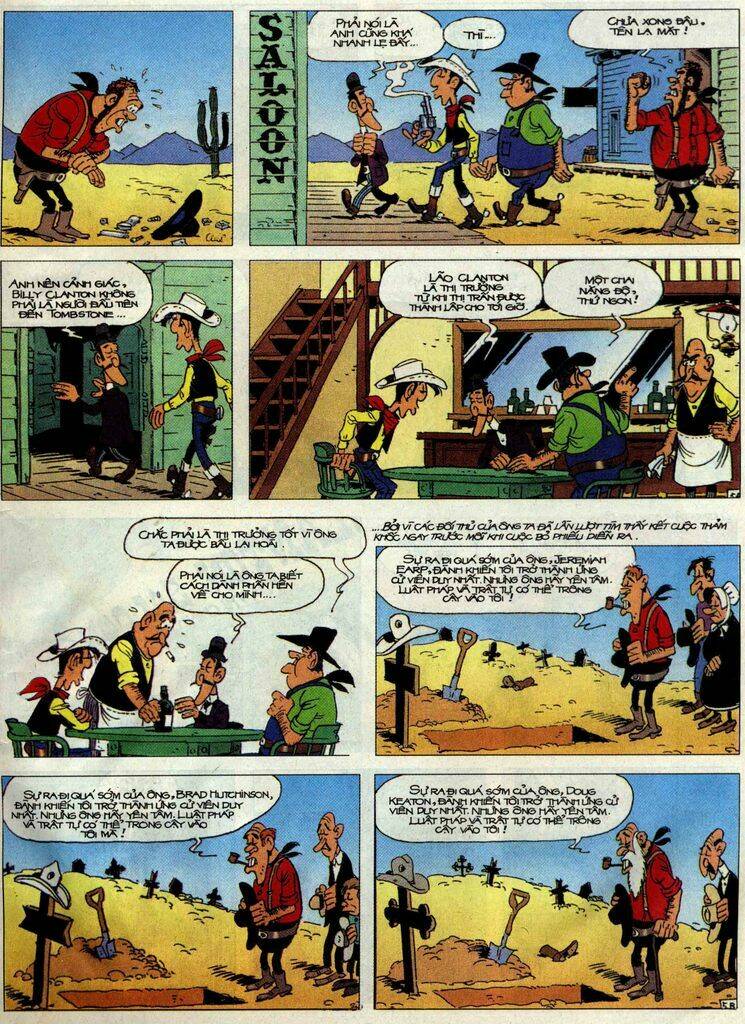 Lucky Luke: Chapter 63: - Trang Trai O.K. coral