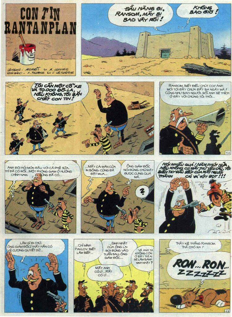 Lucky Luke: Chapter 68: - Con Tin RanTanPlan
