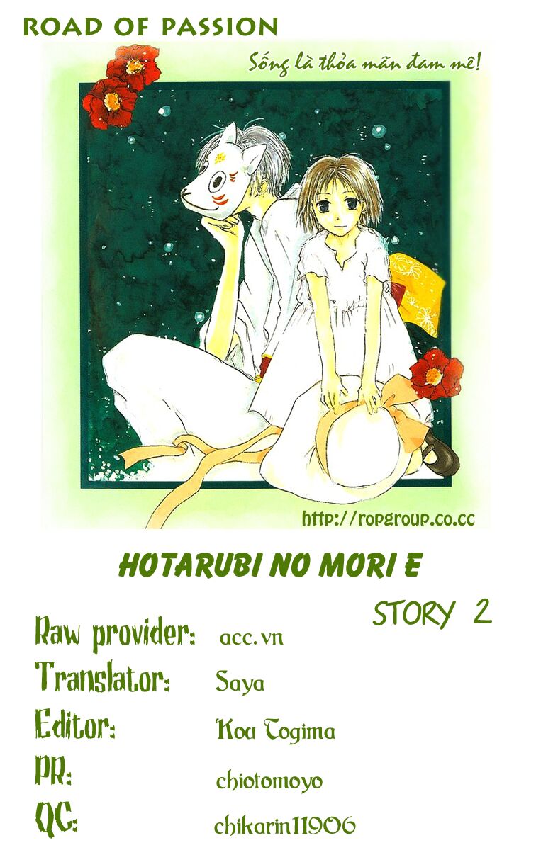 Hotarubi no Mori E: Chapter 2: . Lạc vào khu rừng đom đóm ...