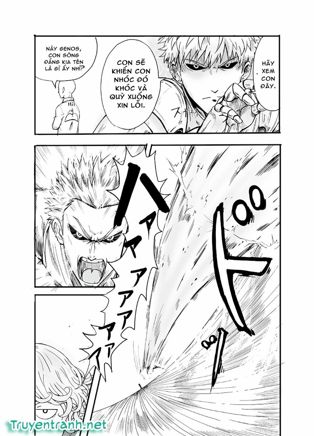 Trận chiến giữa Saitama và Bão Kinh Hoàng: Chapter 1