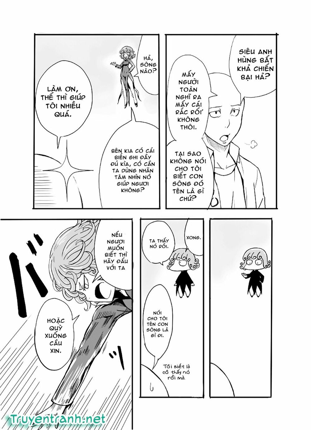 Trận chiến giữa Saitama và Bão Kinh Hoàng: Chapter 1