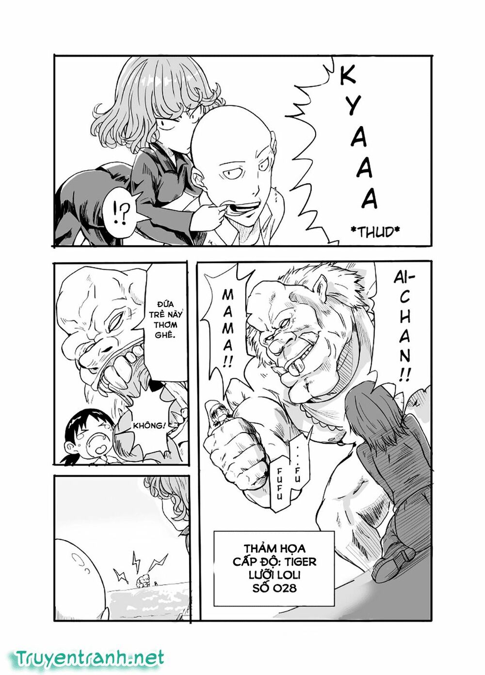 Trận chiến giữa Saitama và Bão Kinh Hoàng: Chapter 1