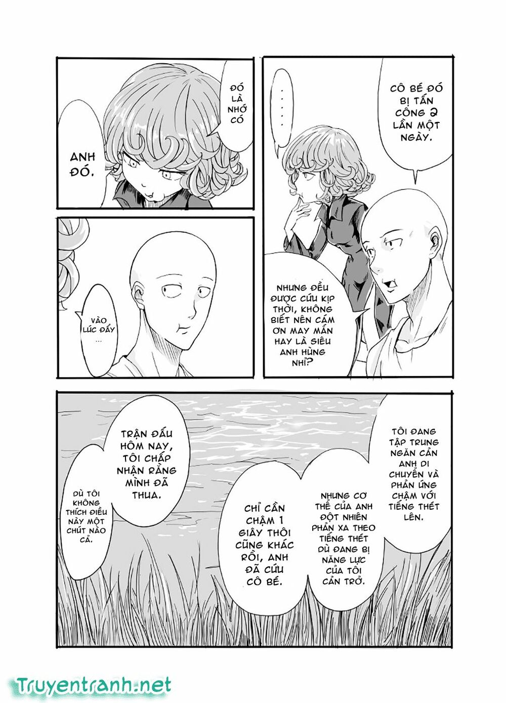 Trận chiến giữa Saitama và Bão Kinh Hoàng: Chapter 1