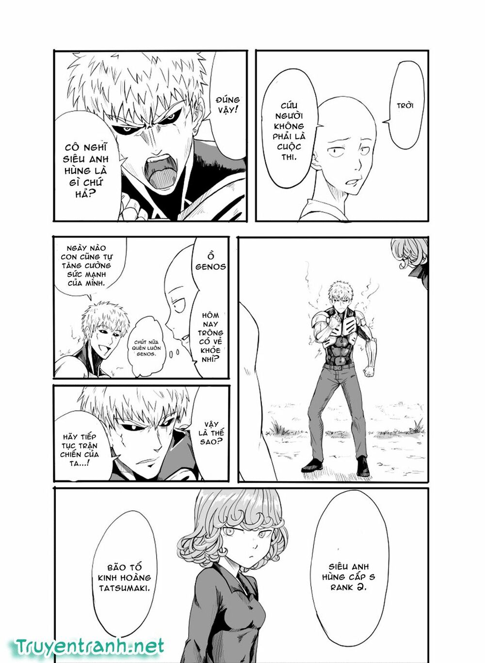 Trận chiến giữa Saitama và Bão Kinh Hoàng: Chapter 1