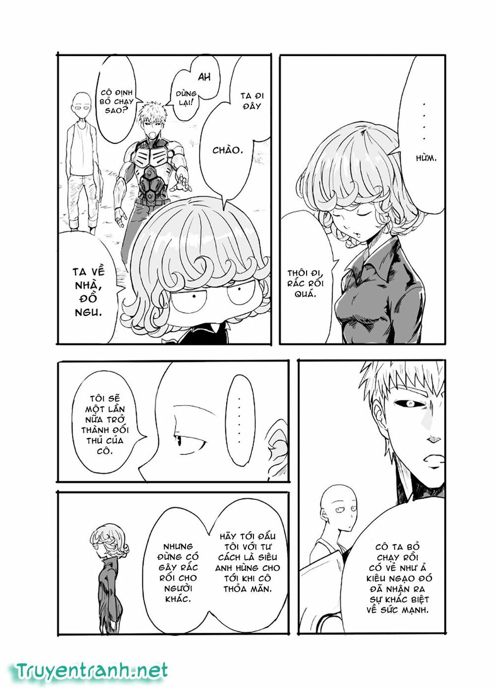 Trận chiến giữa Saitama và Bão Kinh Hoàng: Chapter 1