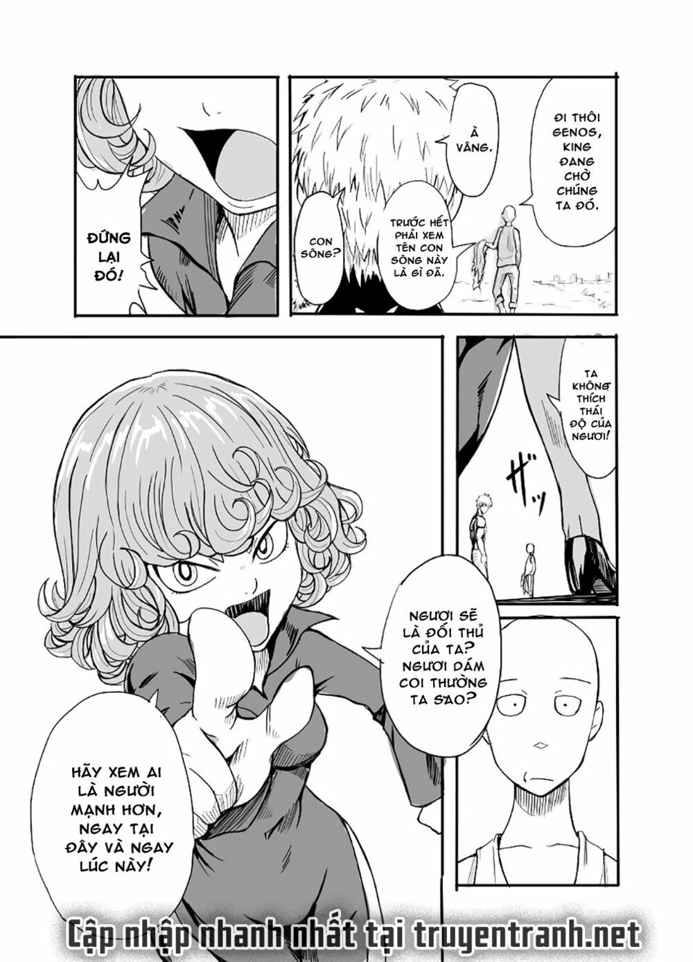 Trận chiến giữa Saitama và Bão Kinh Hoàng: Chapter 1